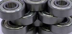 10 Bearings SR2-6ZZ 1/8"x3/8"x0.140" Stainless:Shielded:vxb:Ball Bearings