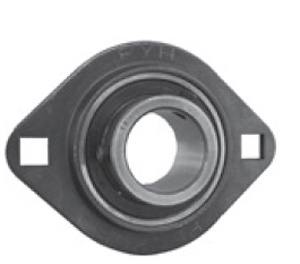 7/8 Stamped steel plate oval two bolt Flanged Bearing SBPFL205-14:vxb:Ball Bearing