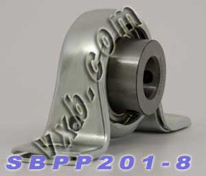 1/2 Steel plate pillow Bearing SBPP201-8:vxb:Ball Bearing