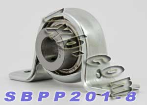 1/2 Steel plate pillow Bearing SBPP201-8:vxb:Ball Bearing