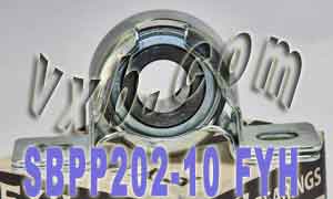 5/8 Steel plate pillow Bearing SBPP202-10:vxb:Ball Bearing