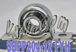 FYH Bearings SBPP204-12 3/4" inch Stamped Steel pillow 