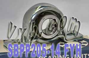7/8 Stamped Steel plate pillow Bearing SBPP205-14:vxb:Ball Bearing