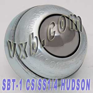 SBT-1 CS/SS 1/4" Stud Mounted Ball Transfer Unit 1" Main Ball:vxb:Ball Bearing