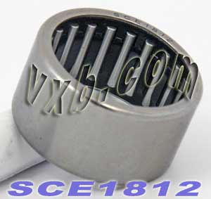 SCE1812 Needle Bearing 1 1/8"x1 3/8"x3/4" :vxb:Ball Bearing