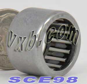 SCE98 Needle Bearing 9/16"x3/4"x1/2" :vxb:Ball Bearing