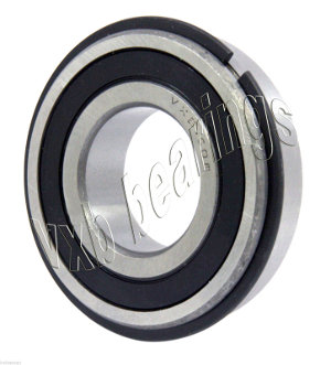 R8-2RSNR Sealed Bearing 1/2"x1 1/8"x5/16":Snap Ring:vxb:Ball Bearings
