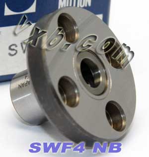 SWF4 NB 1/4 inch Ball Bushings:Round Flange