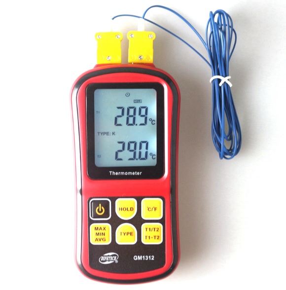 K Thermometer Thermocouple LCD Digital