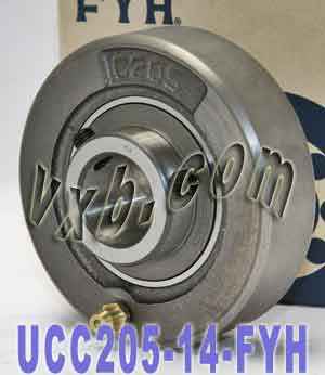 7/8 Cartridge Mounted Bearing UCC205-14:vxb:Ball Bearing