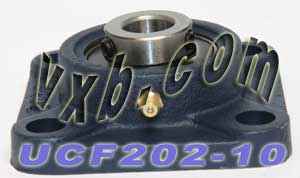 UCF202-10 Four Bolt Flange Unit 5/8 Inner Diameter:vxb:Ball Bearing