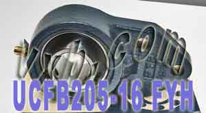 1 Three bolt Flanged Bearing UCFB205-16:vxb:Ball Bearing