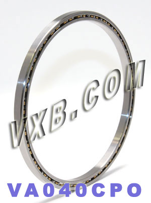 VA040CP0 Bearing 4"x4 1/2"x1/4":Chrome Steel:Open:vxb:Ball Bearing